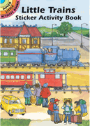 Little Trains Sticker Activity Book