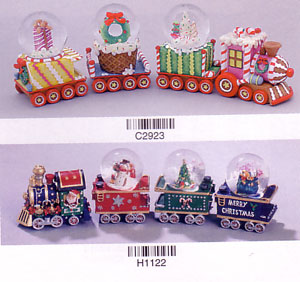 Train Mini Snow Globe Sets
