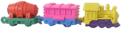 Train Erasers